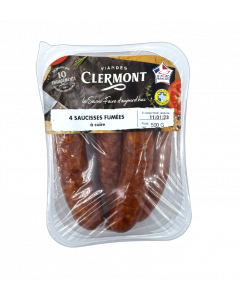 Saucisses Fumées (4*500gr) | CLERMONT