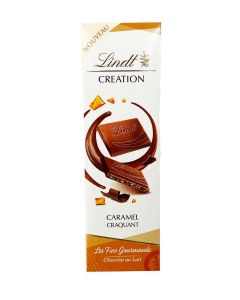 Tablette Choco Lait Caramel Craquant (85gr) | LINDT