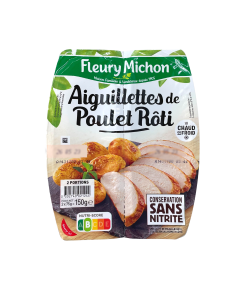 Aiguillettes Poulet Rôti Sans Nitrites (2*75gr) | FLEURY MICHON