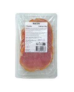 Bacon 9 Tranches (90gr) | POLETTE