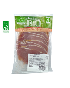 Bacon BIO 12 Tranches (150gr) | LES JOURS BIO