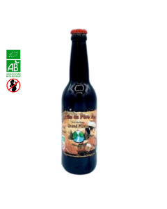 Biere Ambree a LOrangeCannelle 5% La Fille Du Pere NoEl BIO Biere Speciale N°4 33Cl BRASSERIE GRAND MORIN