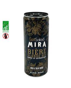 Bière Blonde Canette 5,2° BIO (33cl) | MIRA