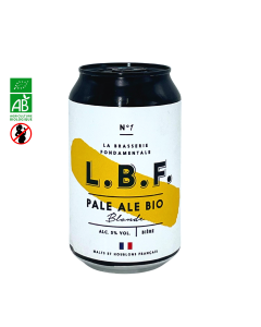Bière Blonde Pale Ale Canette 5° BIO (33cl) | L.B.F