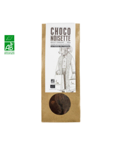 Choco Noisette Biscuit Cacao Et Noisettes Concassees BIO 140G LA PIERRE QUI TOURNE