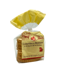 Biscuits Lunettes De Romans Fraise (350gr) | MARQUE SURPRISE