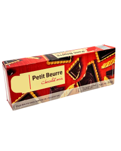 Biscuits Petit Beurre Chocolat Noir (150gr) | MARQUE SURPRISE