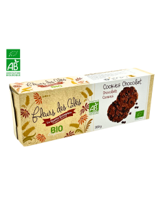 Biscuits Cookies Au Chocolat BIO (200gr) | FLEURS DES BLES