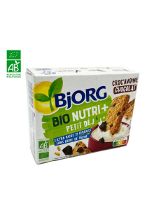 Biscuits Croc' Avoine Chocolat BIO (140gr) | BJORG