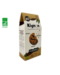 Biscuits Pépites Chocolat Noir Et Noisette BIO (150gr) | KIGNON