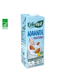 Boisson Végétale Protéinée Amande BIO (1L) | EVERNAT