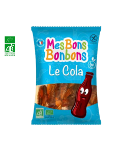 Bonbons Bouteilles Cola BIO 100G MES BONS BONBONS