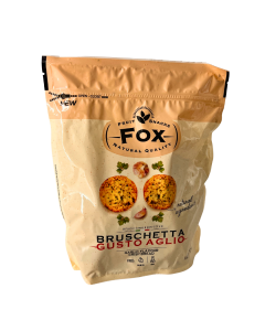 Biscuits Salés Bruschette Ail (150gr) | FOX