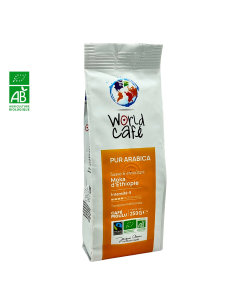 Café Moulu 100% Pur Arabica BIO (250gr) | WORLD CAFE