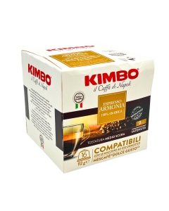 Café Capsule Espresso Armonia 100% Arabica Compatible Dolce gusto *16 (112gr) | KIMBO