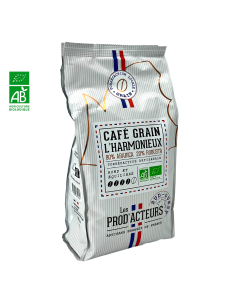 Café Grain L'Harmonieux BIO (1kg) |  LES PROD'ACTEURS