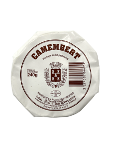 Camembert Sur Feuille (240gr) | EURIAL