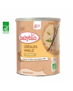 Cereales Vanille Avec Quinoa Babybio Bio Des 6 Mois 220G Babybio