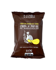 Chips Au Poivre Madagascar Chaudron (125gr) | LA CHIPS GAULOISE