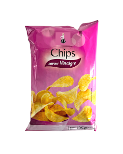 Chips Vinaigre (135gr) | MARQUE DE DISTRIBUTEUR 