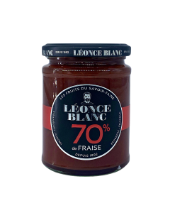 Confiture Fraise 70% (320gr) | LEONCE BLANC