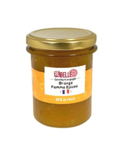 Confiture Orange Pomme Epice (230gr) | REBELLE