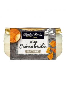 Crème Brûlée Nature (2*130gr) | MARIE MORIN