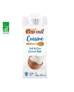 Creme Cuisine Coco BIO Tetra 20Cl ECOMIL