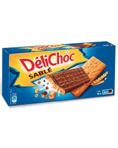 Biscuits Sablés Chocolat Lait (150gr) | DELICHOC