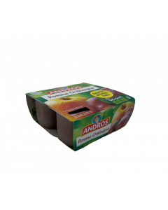 Desserts Fruitiers Pommes Châtaignes (4*100gr) | ANDROS