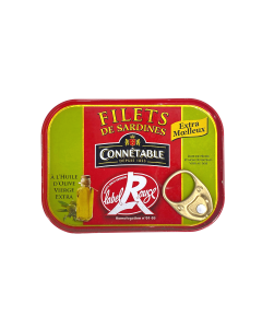 Sardines Huile Olive Extra Moelleux (100gr) | CONNETABLE