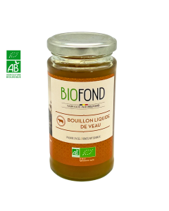 Bouillon Liquide De Veau BIO (240ml) | BIOFOND