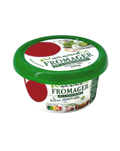 Fromage A Tartiner Ail Et Fines Herbes (150gr) | MARQUE DISTRIBUTEUR