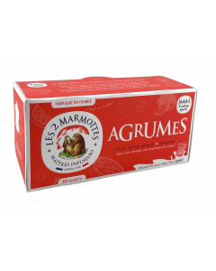 Infusion Agrume (30*39gr) | LES 2 MARMOTTES