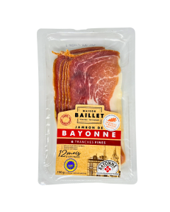 Jambon De Bayonne 6 Tranches (150gr) | MAISON BAILLET