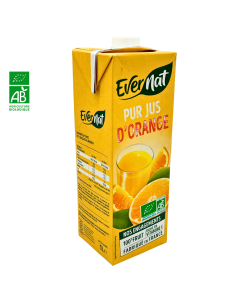 Jus D'Orange 100% Fruit BIO (1L) | EVERNAT