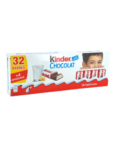 Barres Chocolatées Fourrées Lait (36*12,5gr) | KINDER