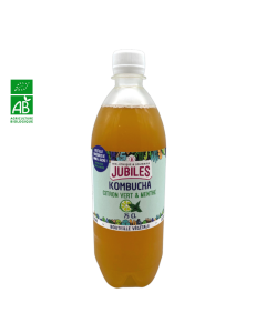 Kombucha Citron Vert Menthe BIO (75cl) | JUBILES