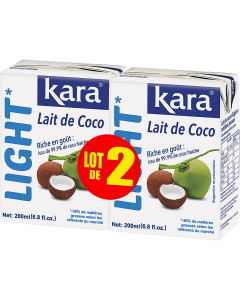 Lait Coco Light *2 (400ml) | KARA