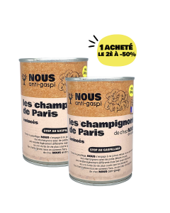 Lot Champignons Emincés (2*230gr) | NOUS