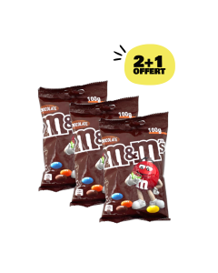 Lot Bonbons Chocolat Lait Chocolat (3*100gr)| M&M'S