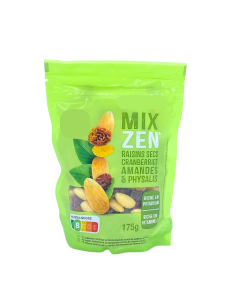 Mélange Fruits Secs Mix Zen (175gr) | MARQUE SURPRISE 