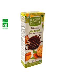Sablé Chocolat Noir Amande BIO (130gr) | MOULIN DU PIVERT
