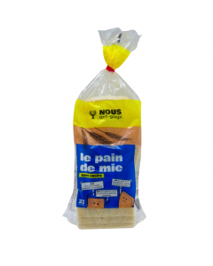 Pain De Mie Sans Croute (475gr) | NOUS