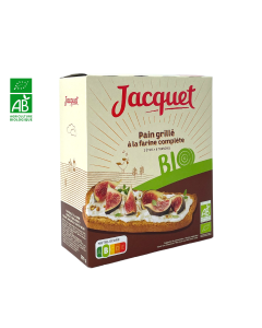 Pain Grillé farine Complète BIO (300gr) | JACQUET