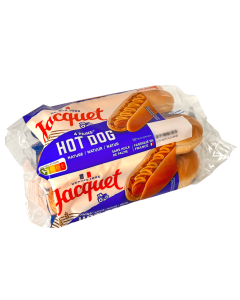 Pain Hot Dog Nature *4 (240gr) | JACQUET