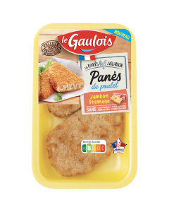 Pané Poulet Jambon Fromage (200gr) | LE GAULOIS