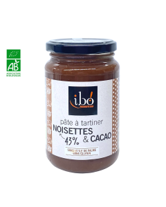 Pâte à Tartiner Cacao Noisette BIO (400gr) | IBO