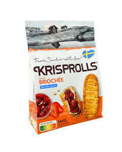 Krisprolls briochée - 225gr