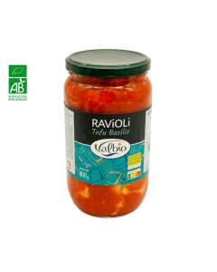 Raviolis Tofu Basilic BIO (800gr) | VALBIO
